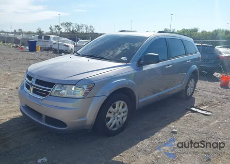 2016 Dodge Journey Se из США, поврежденный, VIN 3C4PDCAB3GT119422